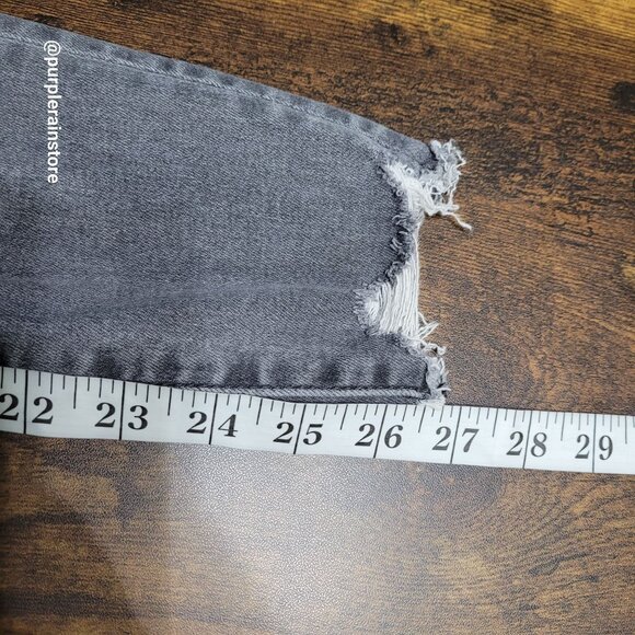 American Eagle Jeans 4 R Jegging Super Hi Rise Next Level Stretch Charcoal - Picture 11 of 13